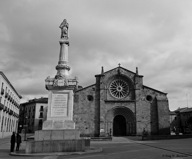 Ávila, España. Iglesia de San Pedro