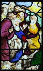 Disciples witness the Ascension of Christ