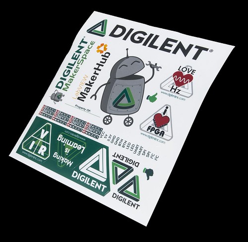 Digilent Sticker Sheet | by Digilent, Inc.