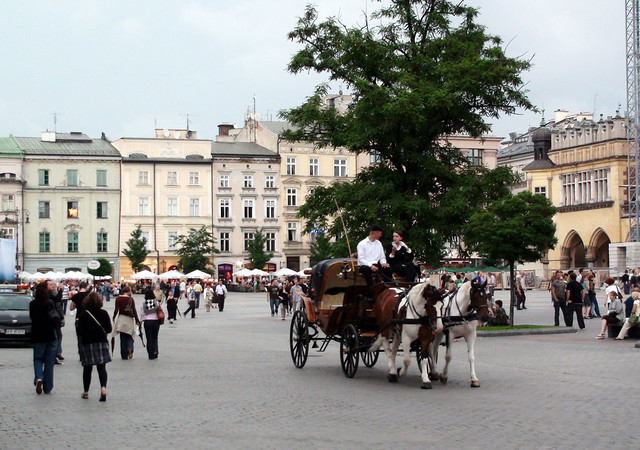 Old Town Main Square, Kraków, Poland