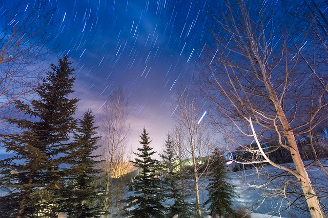 Starry Snowmass Night