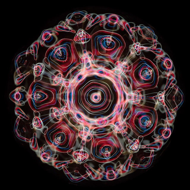 Cymatics, standing sound waves