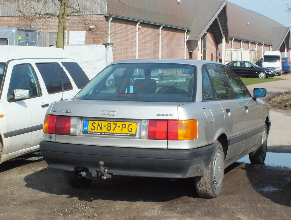 1987 Audi 80 Diesel 40 KW | Parking-spots | peterolthof | Flickr