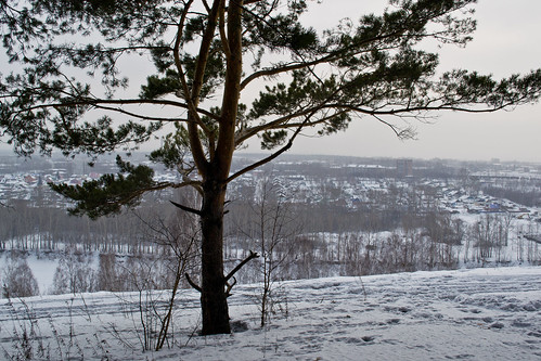 view hill russland nowosibirsk