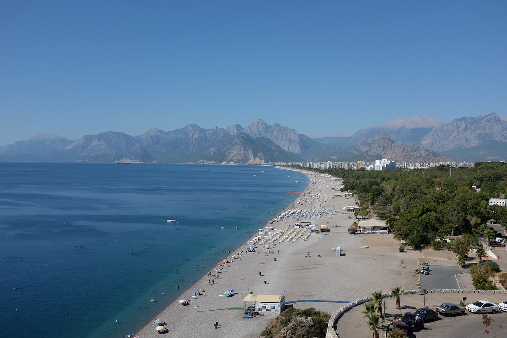 Konyaaltı Beach in Antalya