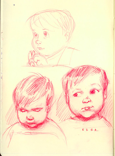 sketchdump: rough ezra sketches | by wardomatic