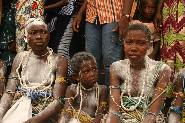 the dipo ceremony of the krobo girls in ghana