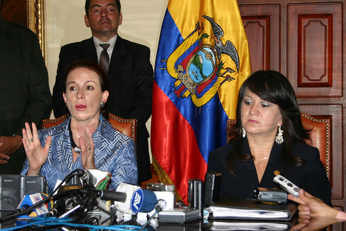 Rueda de Prensa ministra de Defensa y Relaciones Exteriores. | by fotospresidencia3