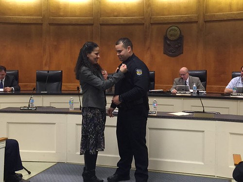 Adam Reyes Sworn In as Patrolman | Adam Reyes was sworn in a… | Flickr