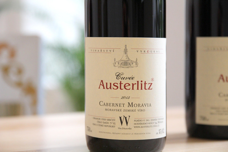 Autentické víno Cabernet Moravia