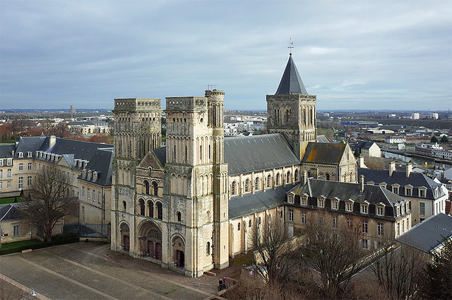 Eglise Abbatiale de la Trinité à Caen (Calvados-FR)