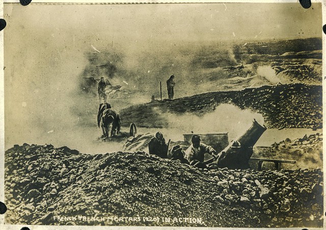 WWI Album pg 6 trench mortar