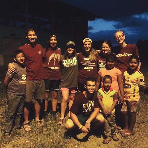 Maroon and white in Ecuador