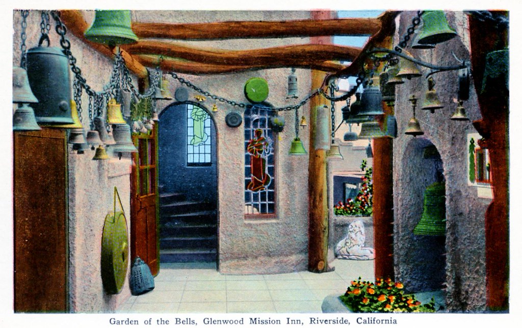 Glenwood Mission Inn Garden of the Bells Riverside CA