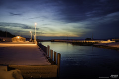 Little Judique Harbour after sunset