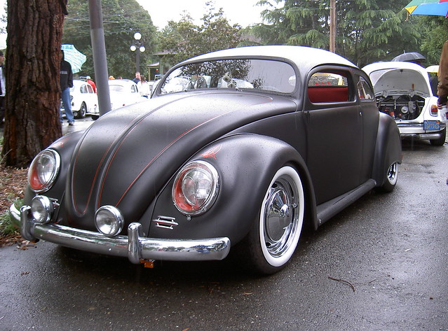 VW Bug chop-top custom