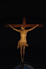 14 - Nivelles Collégiale Sainte Gertrude Choeur Christ en croix