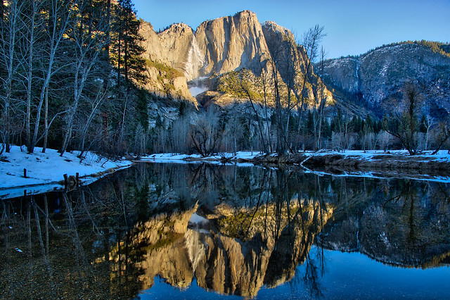 Reflecting On Yosemite Falls
