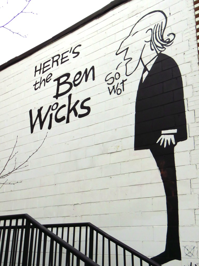 Here's the Ben Wicks, Street Art Gallery, 428 Parliament S… | Flickr