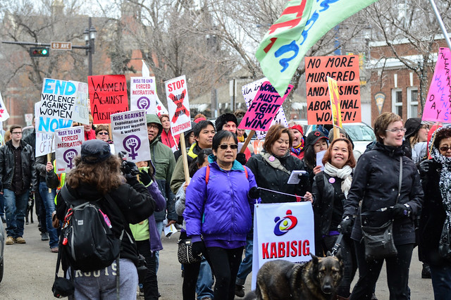 International Women's Day Rally and March 2016