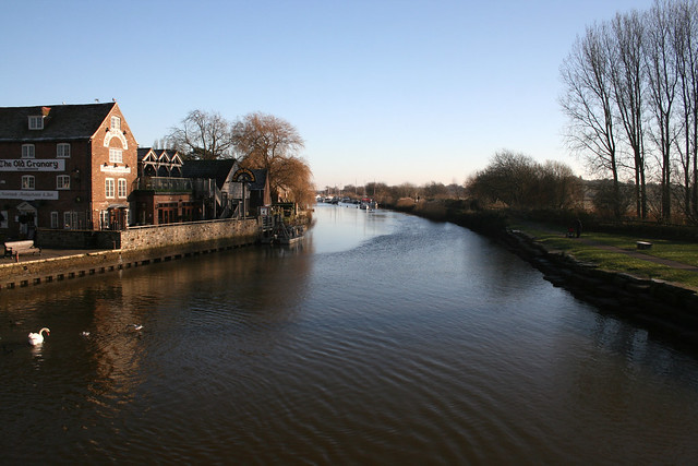 The River Frome at Wareham