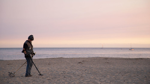ocean life sunset sky santacruz beach water canon photography evening outdoor brendan realism 6d metaldetector cleak