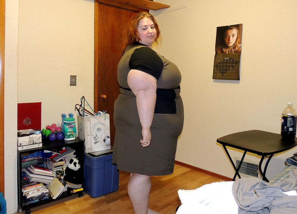 Huge fat woman