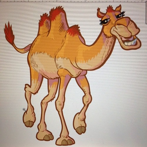 #humpdayyyy ! I know, that's so 2014. On sale soon at your fave #microstock site! #camel #vector #stock #illustration #cartoon #adobeillustrator #clipart #drawing #art | by chrisdoehling