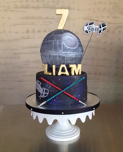 Star Wars Death Star Birthday Cake