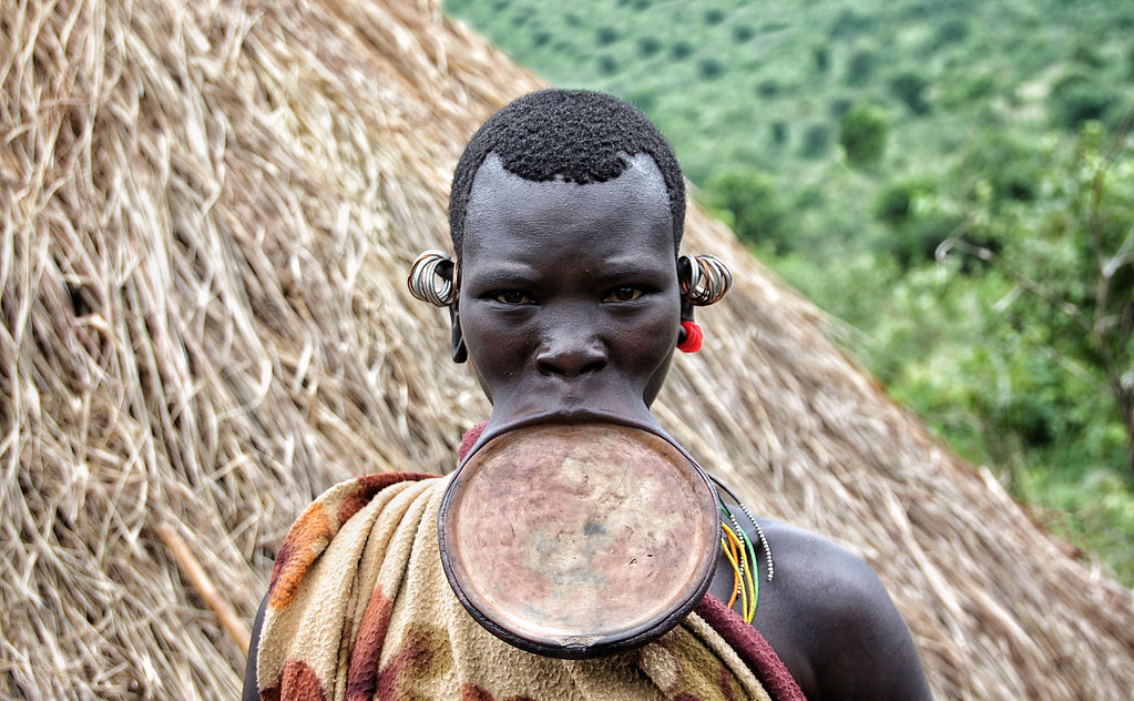 Portrait Surma Tribe Omo Valley Ethiopia A Photo On Flickriver 