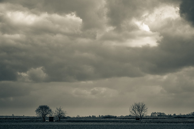 Landscape Minimal - The Storm is coming