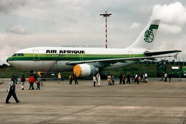 Air Afrique Airbus 310-300 at HAM (TU-TAZ)