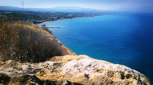 sea cliff nature rock landscape coast highway outdoor walk greece shore crete e75 skaleta ρεθυμνο irakliorethymno