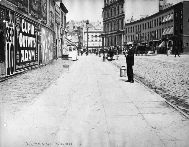 US NY NYC IRT Subway Construction 4th Avenue & 12th Street 8/30/1900