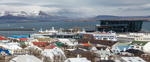 sea seaside waterfront harbour outdoor esja reykjavík harpa