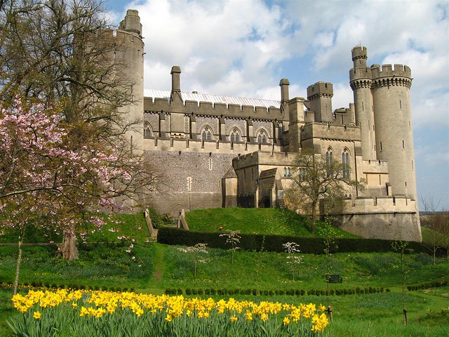 Arundel Castle's west facade