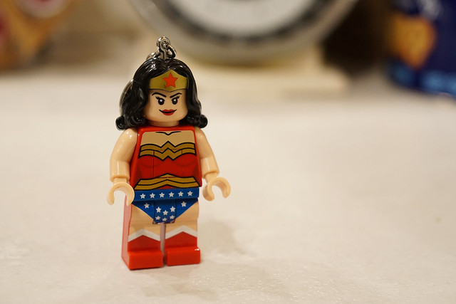 Wonder Woman Lego Keyring