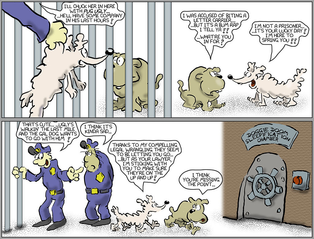 Ashcan Alley S5 #63 a&b: In the pound!