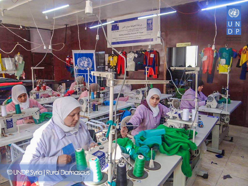 Job Provision | UNDP ‪Support Syrians‬ by creating jobs that… | Flickr