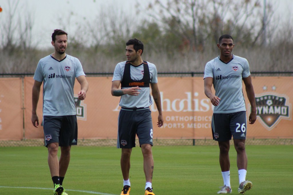 Houston Dynamo players report to first 2016 practice - Flickr