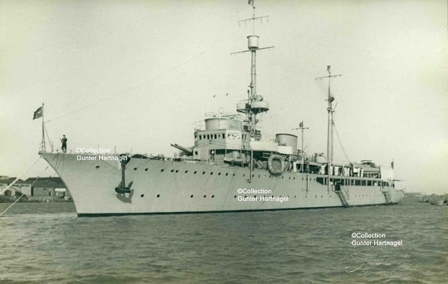 Shanghai, Italian cruiser Eritrea