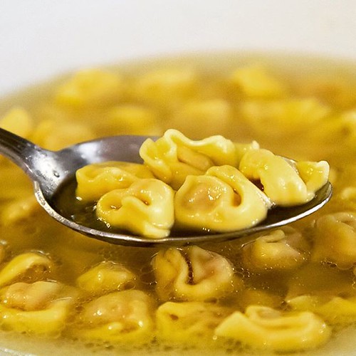 Tortellini en Brodo. In Emilia-Romagna region of Italy, to… | Flickr