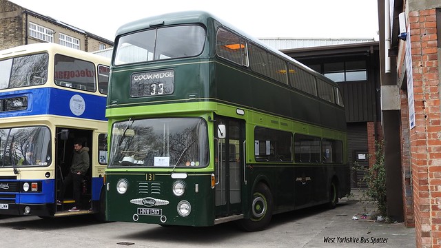 Preserved Leeds City Transport HNW 131D 131