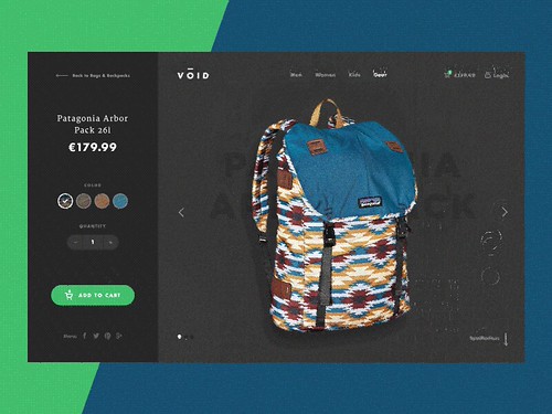 VŌID - Product Page | by ijstheedribbble