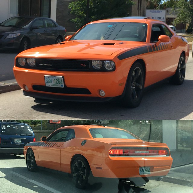 HEMI Orange Dodge Challeger R/T