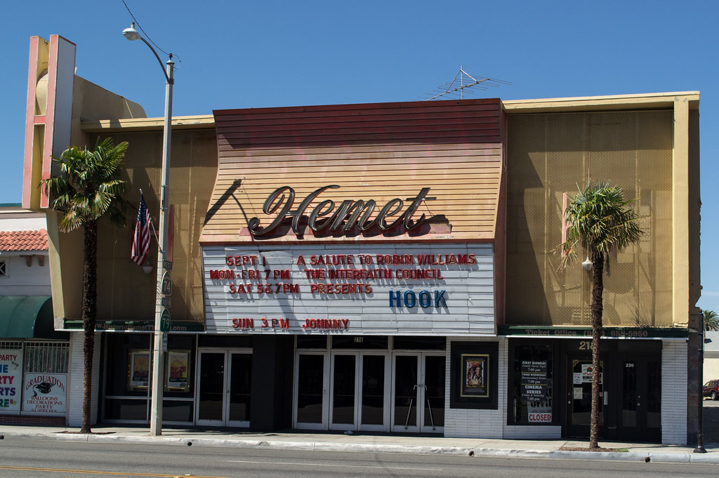 Hemet, CA theater (0550) | Historic Hemet theater, built in … | Flickr