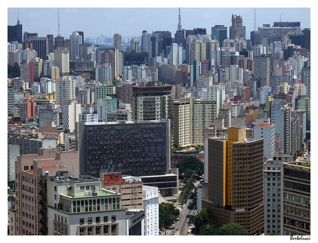 São Paulo skyscraperscape (Banespa tower view 4)