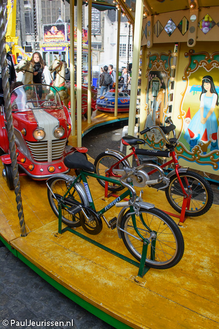 bicycle ferris wheel in Amsterdam