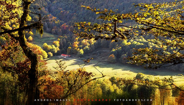La majada y refugio de Vegabaño entre hayas y hermosas vistas al macizo Occidental de Picos de Europa (Cortesía de Alberto García)