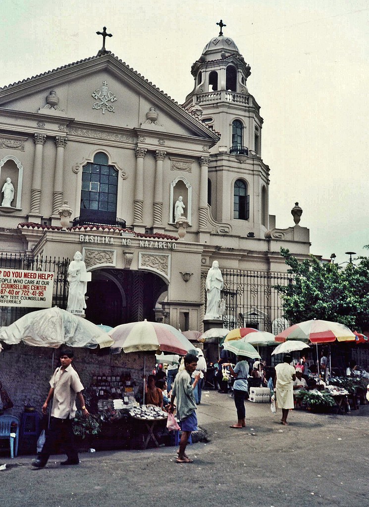Manila - Quiapo Church & Market 1996
